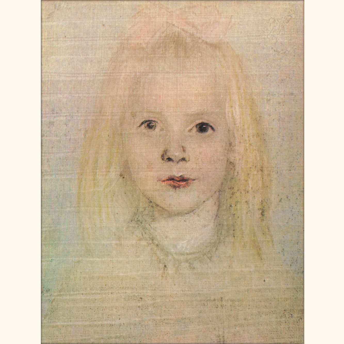 Fritz Mackensen - Mädchenkopf - kl.Druck 102