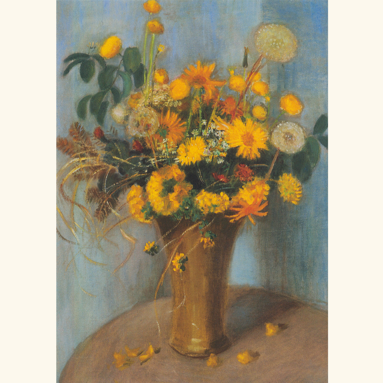Otto Modersohn - Blumenstrauß - Postkarte 138