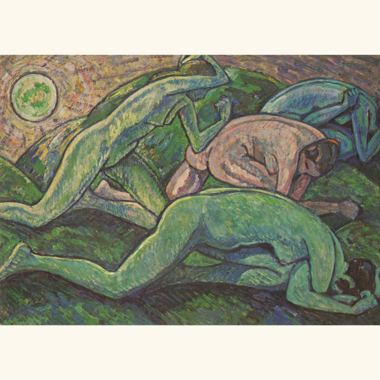 Heinrich Vogeler - Aufbruch in einer neuen Zeit, 1919 - Postkarte 172