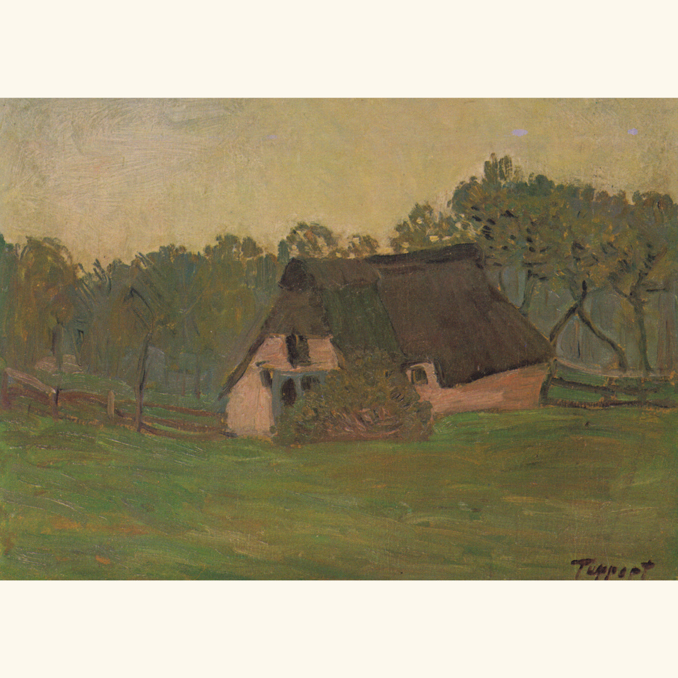 Georg Tappert - Aus seiner Worpsweder Zeit - Postkarte 177