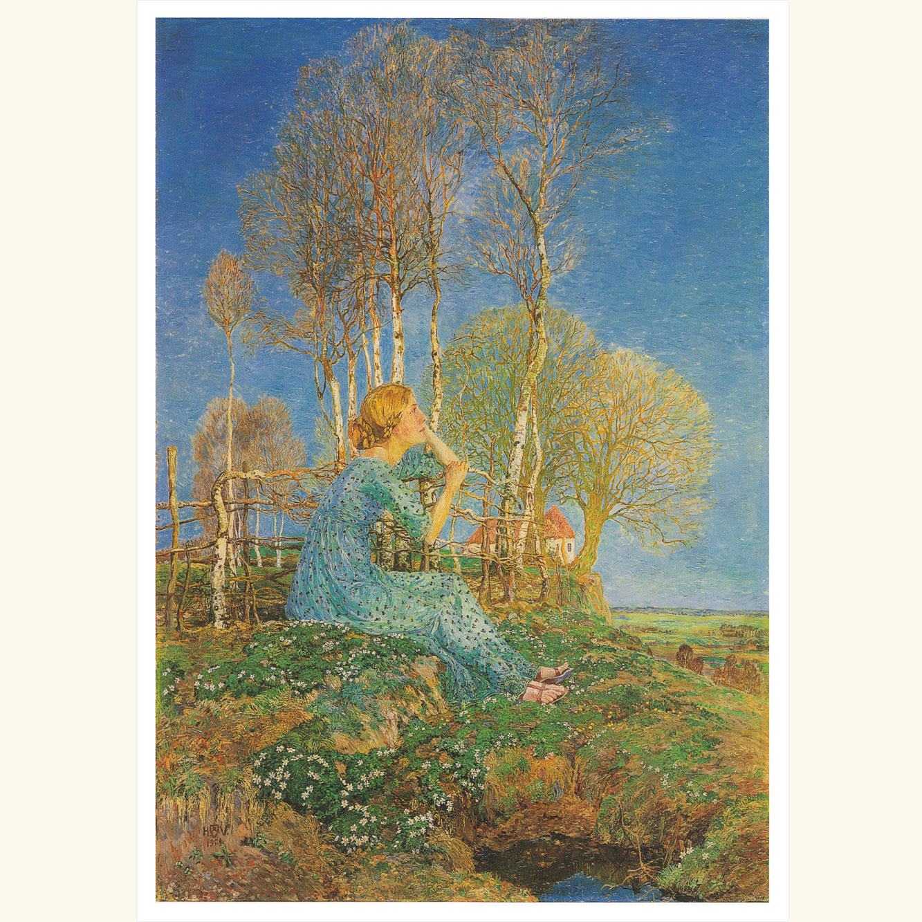 Heinrich Vogeler - Sehnsucht - kl.Druck 404