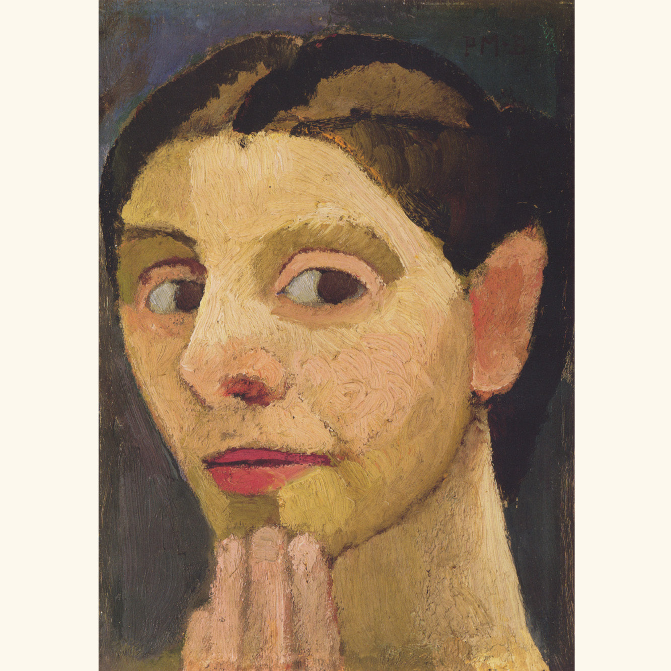 Paula Modersohn-Becker - Selbstbildnis - Postkarte 43