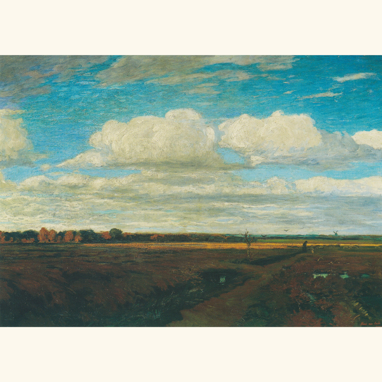 Hans am Ende - Weites Land - Postkarte 537