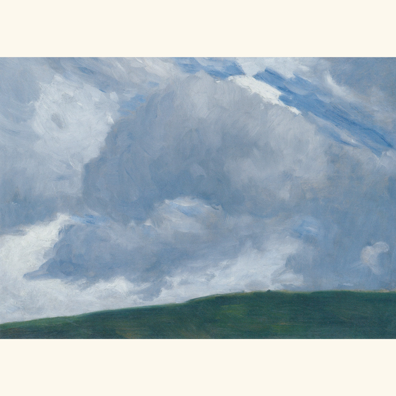 Otto Modersohn - Die Wolke - Postkarte 575