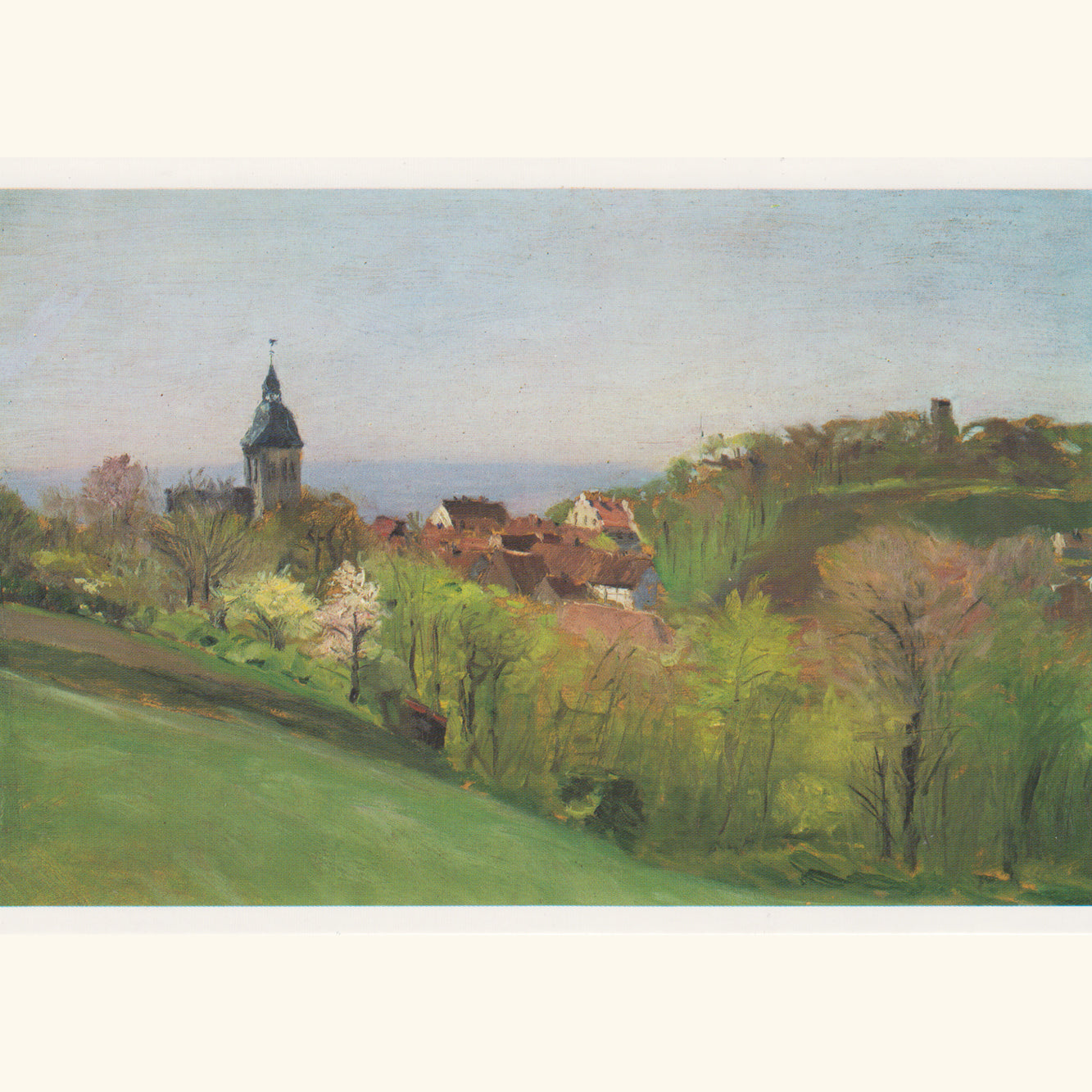 Otto Modersohn - Tecklenburg im Frühling - Postkarte 583