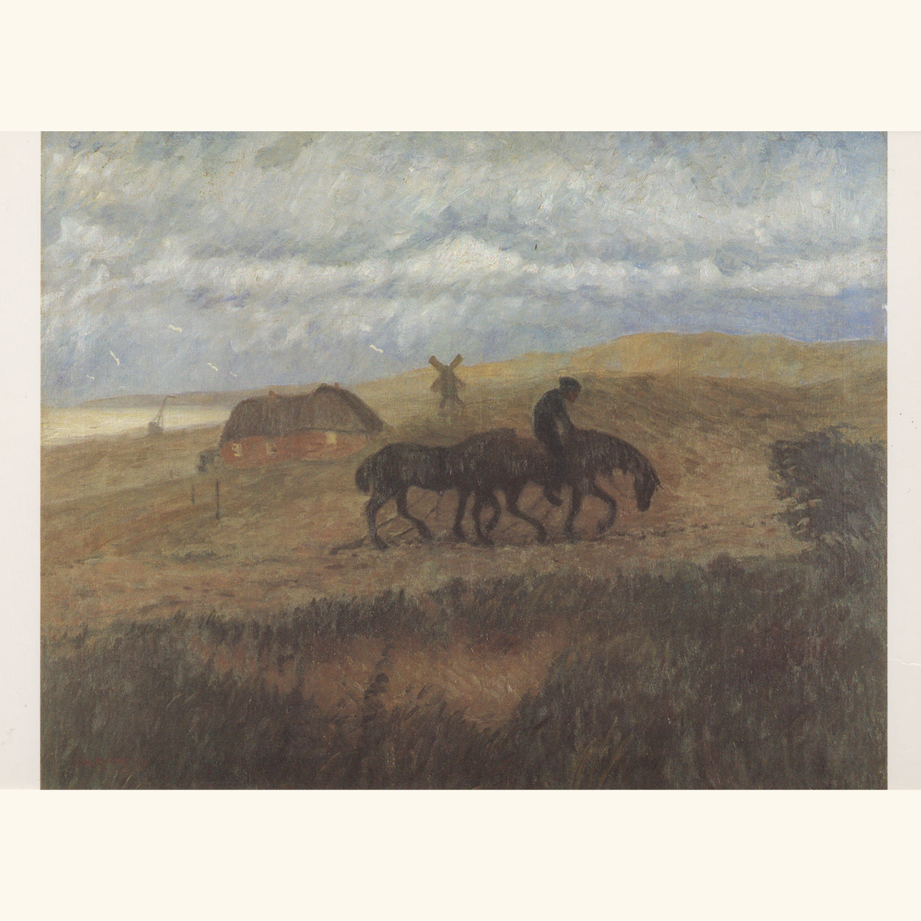 Otto Modersohn - Amrum - Postkarte 597