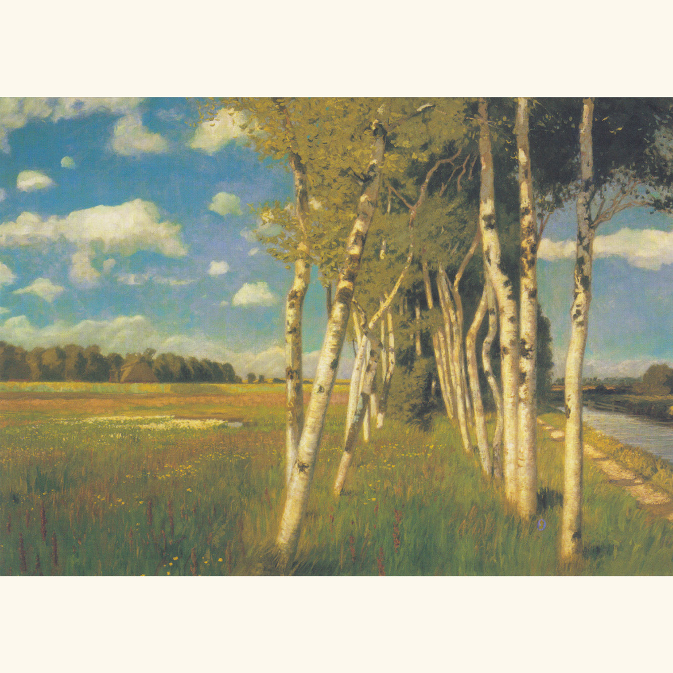 Hans am Ende - Sommertag - Postkarte 630