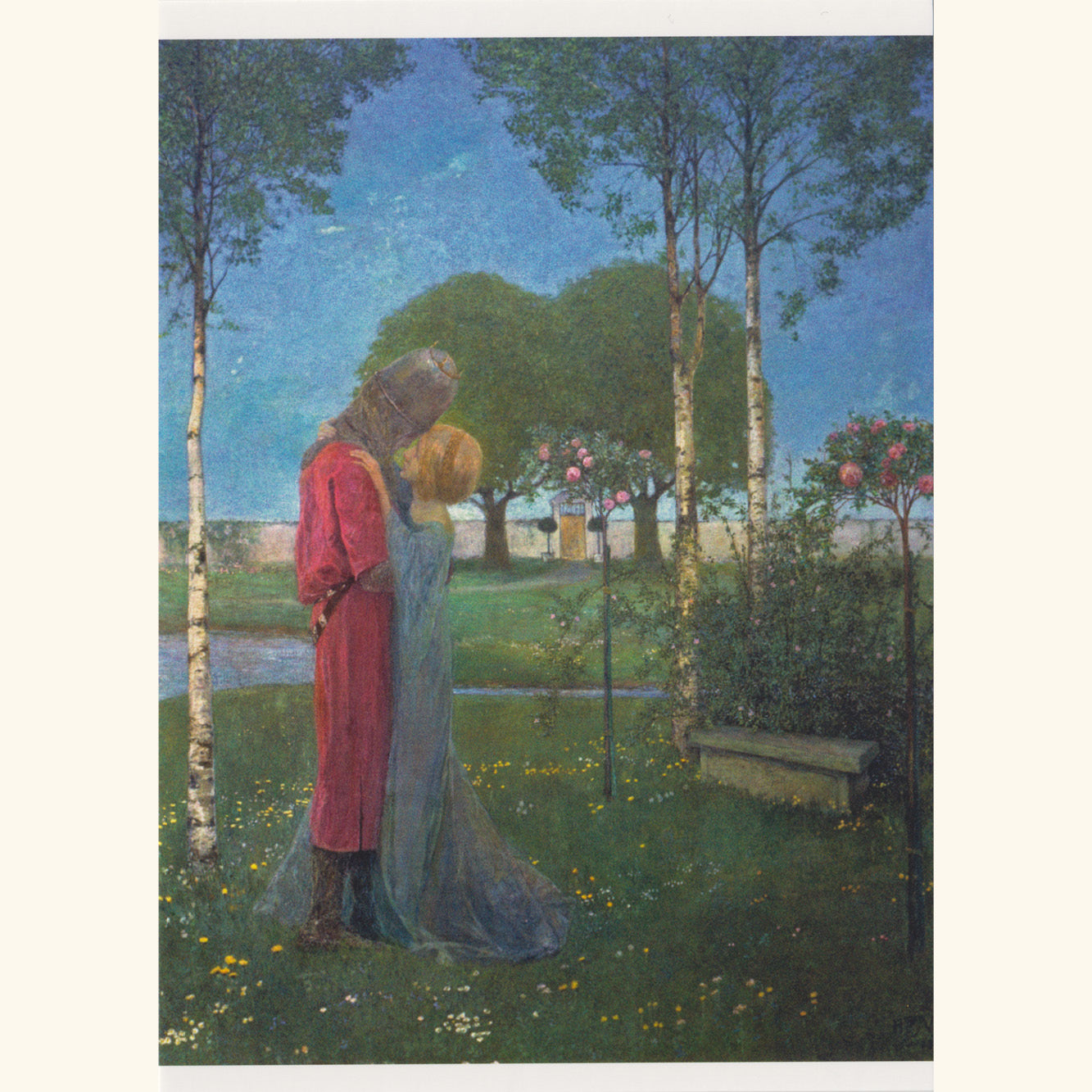 Heinrich Vogeler - Heimkehr - Postkarte 668