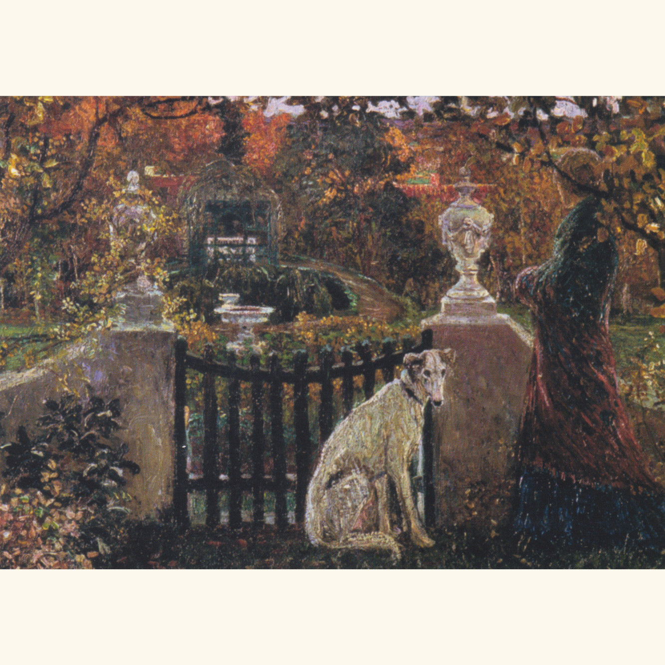 Heinrich Vogeler - Herbstgarten - Postkarte 670