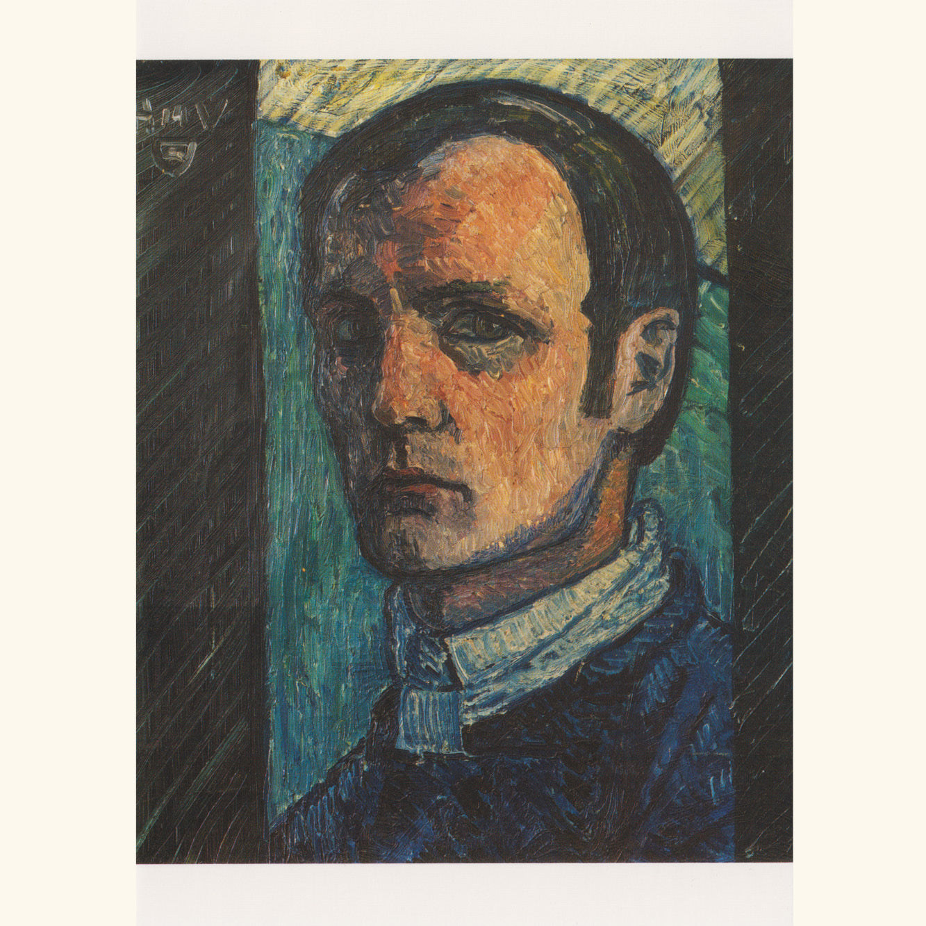 Heinrich Vogeler - Selbstbildnis - Postkarte 678