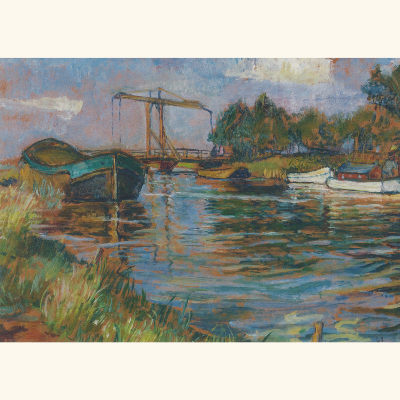 Lisel Oppel - An der Hamme bei Neu-Helgoland - Postkarte 691