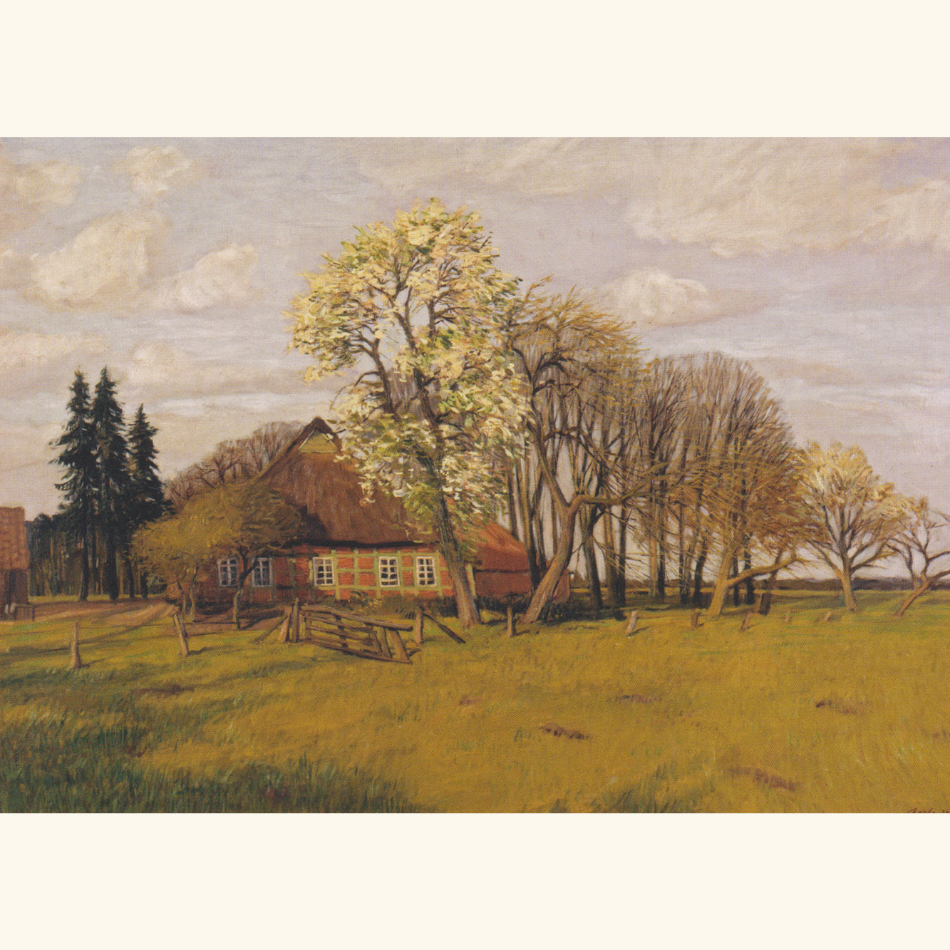 Karl Arste - Bauernhaus - Postkarte 699