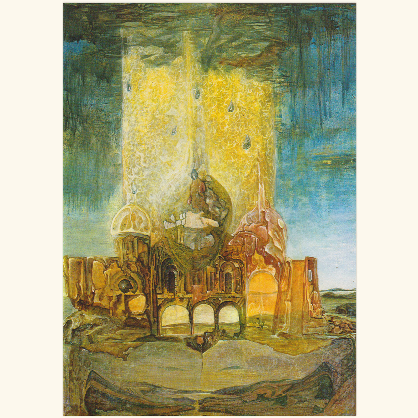 Bertram Kühn - Jerusalem - Postkarte 724