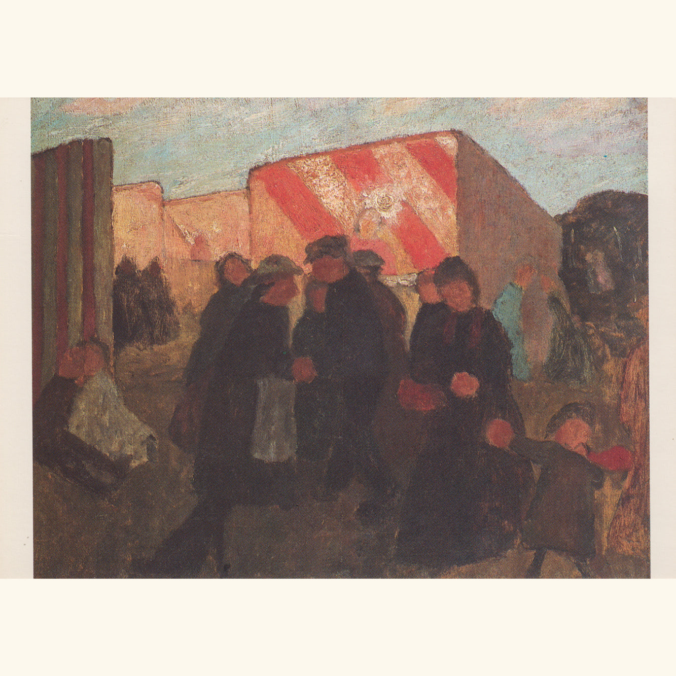 Paula Modersohn-Becker - Worpsweder Schützenfest - Postkarte 74