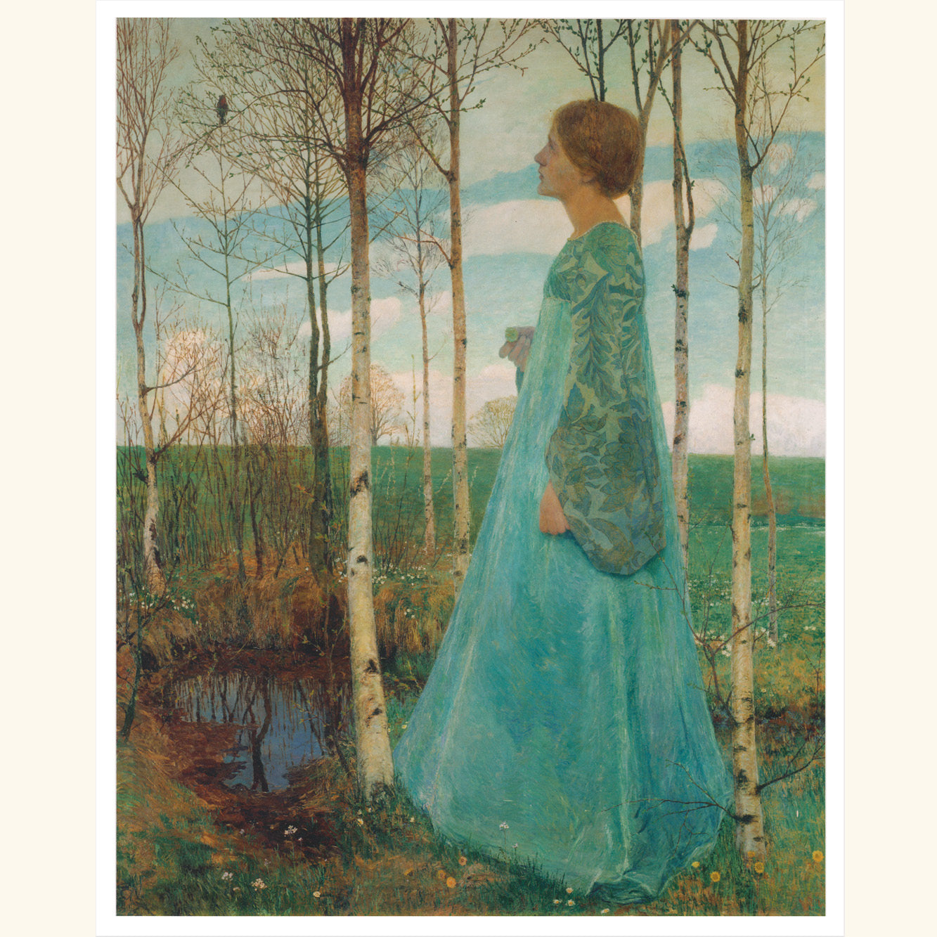 Heinrich Vogeler - Frühling - kl.Druck 106