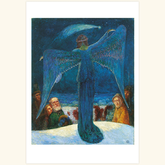 Heinrich Vogeler - Verkündigung - gr.Klappkarte 12-004