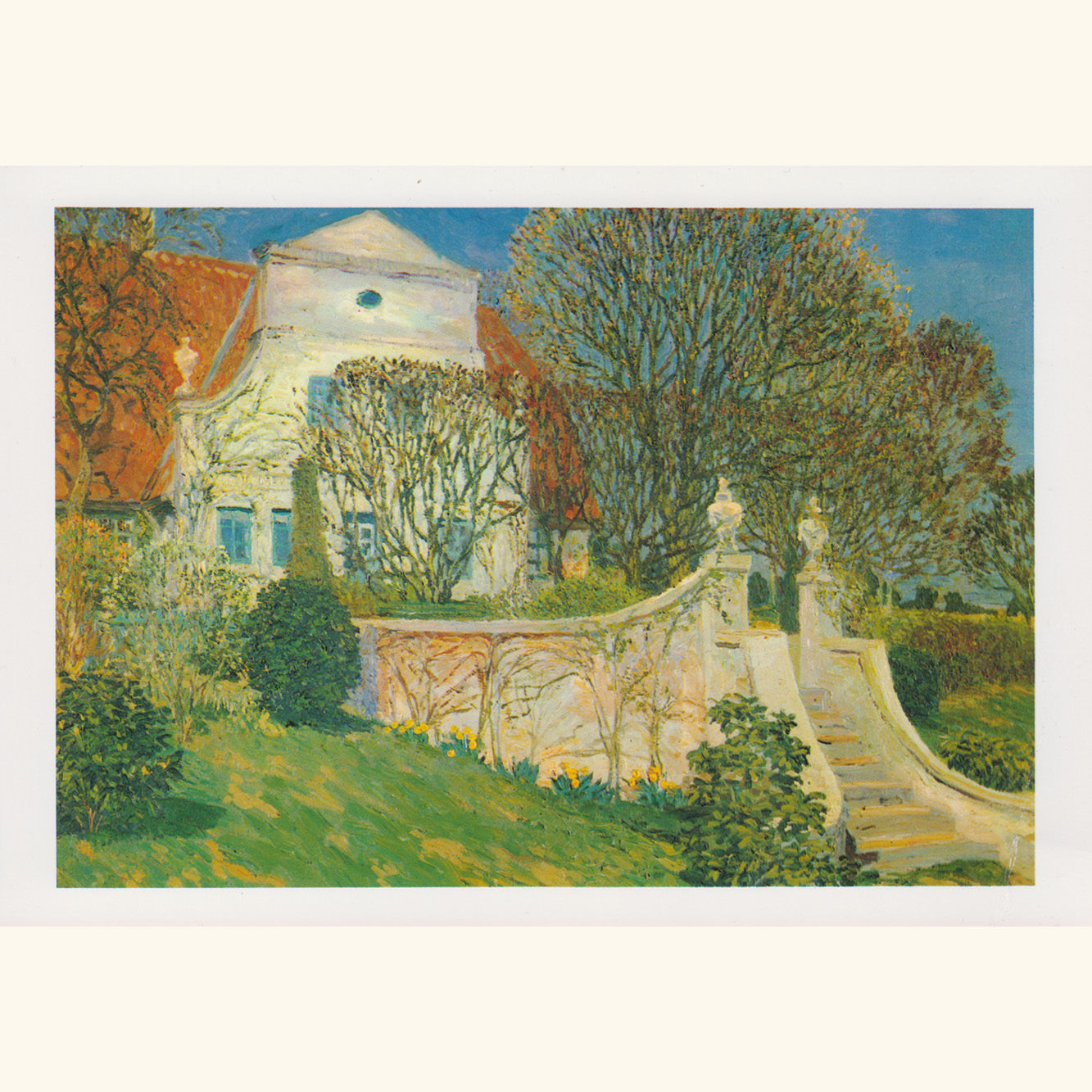 Heinrich Vogeler  - Der Barkenhoff - gr.Klappkarte 12-020