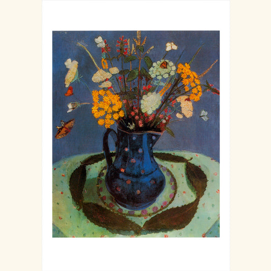 Paula Modersohn-Becker - Feldblumenstrauß - gr.Klappkarte 12-049
