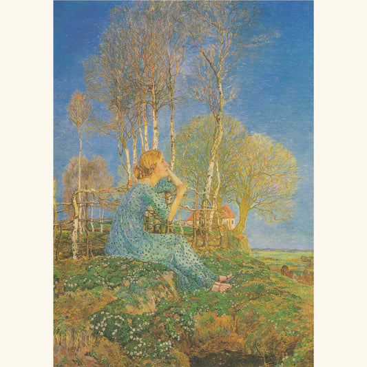 Heinrich Vogeler - Sehnsucht - Postkarte 136