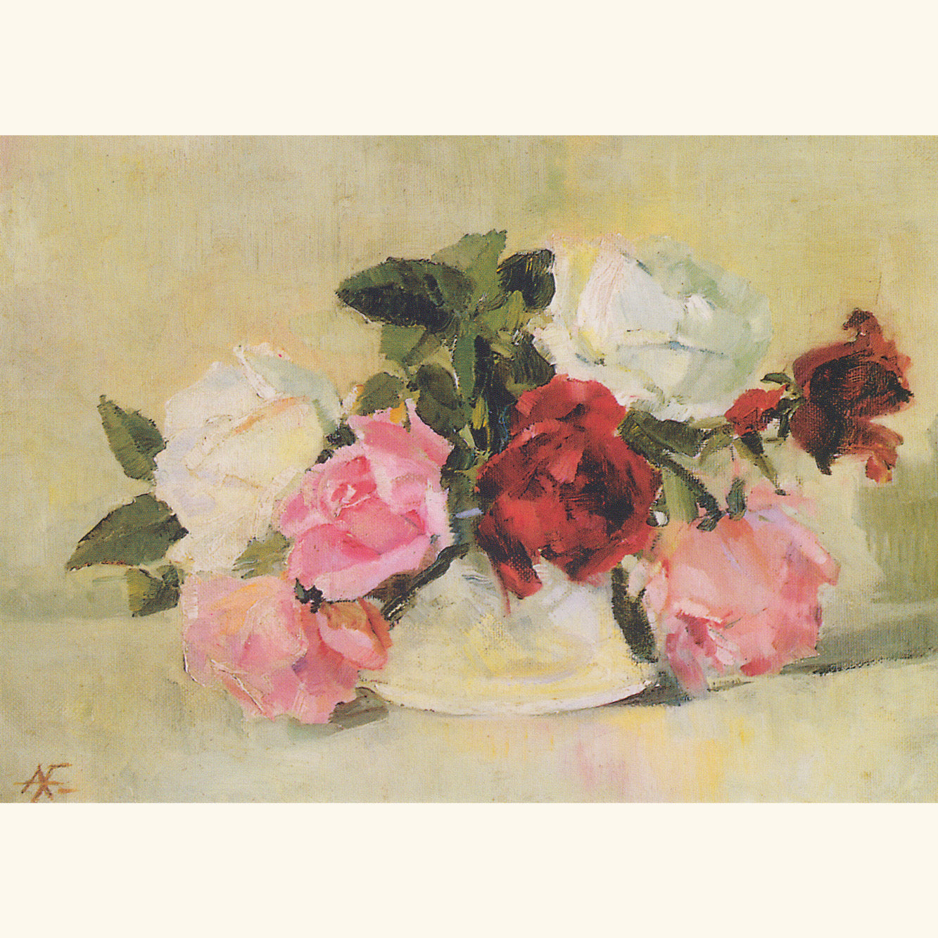 Anna Feldhusen - Rosen - Postkarte 16