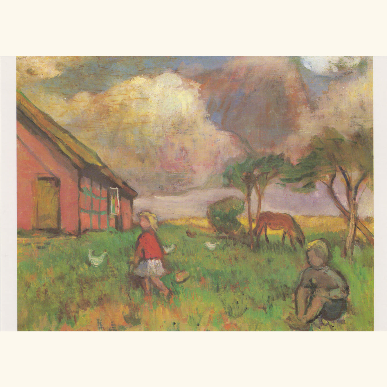 Lisel Oppel - Ferienfreude auf dem Land, 1949 - Postkarte 161