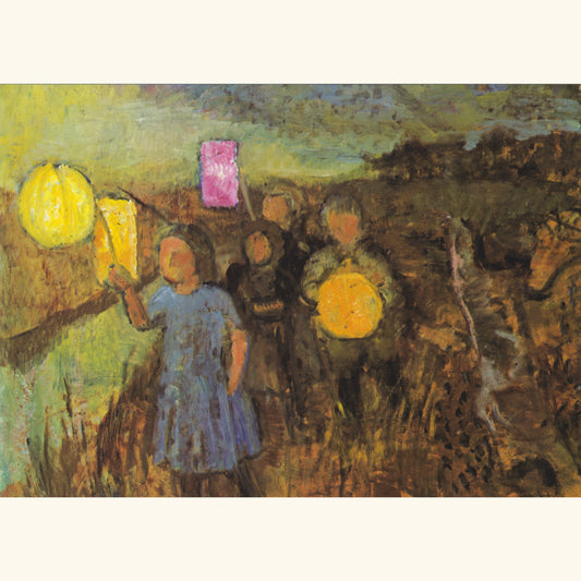 Lisel Oppel - Laternenkinder im Teufelsmoor - Postkarte 162