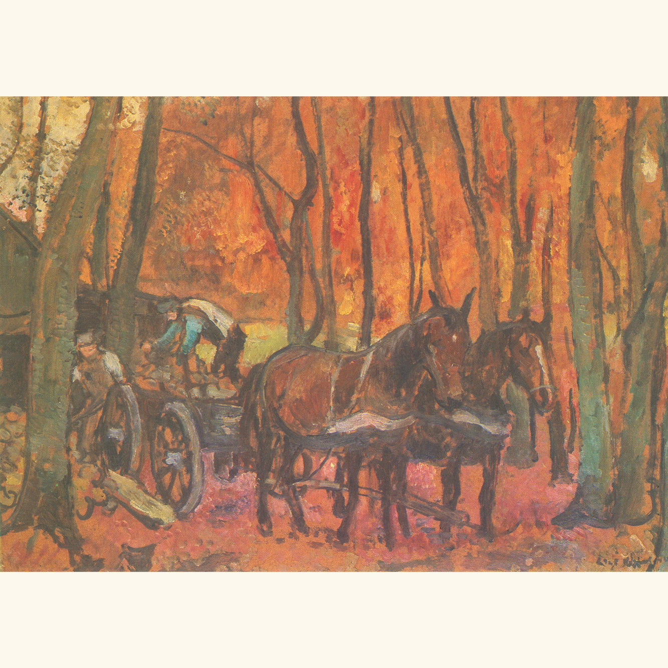 Lisel Oppel - Im Herbstwald - Postkarte 190