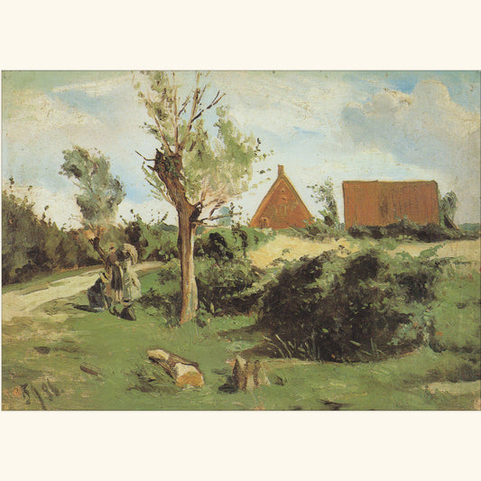 Otto Modersohn  - Ausflug - Postkarte 22