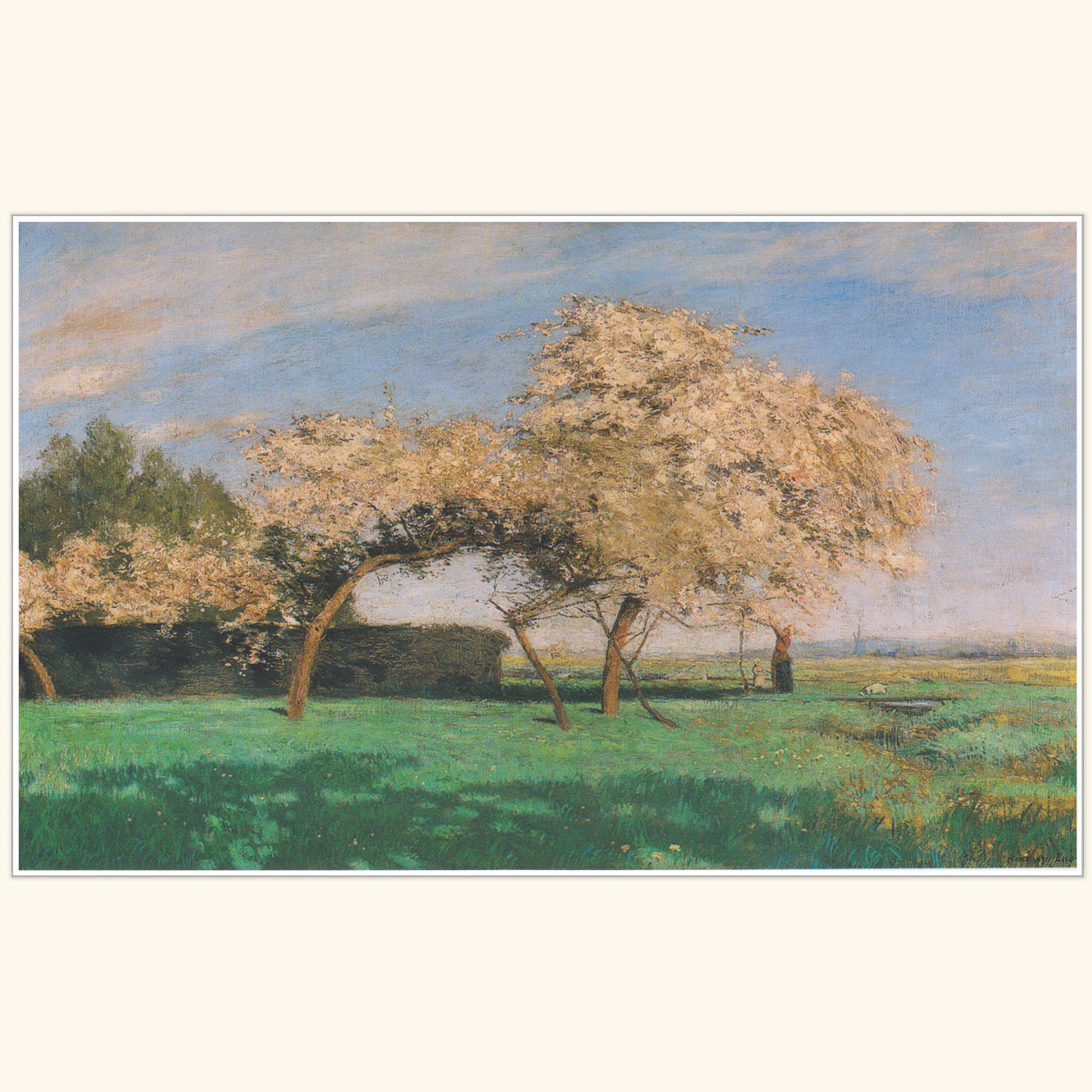 Hans am Ende - Frühlingstag - gr.Druck 269A