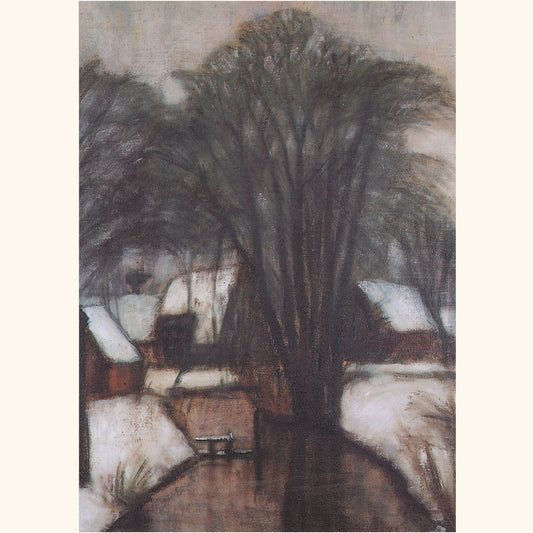 Otto Modersohn - Winter in Fischerhude, 1931 - Postkarte 38