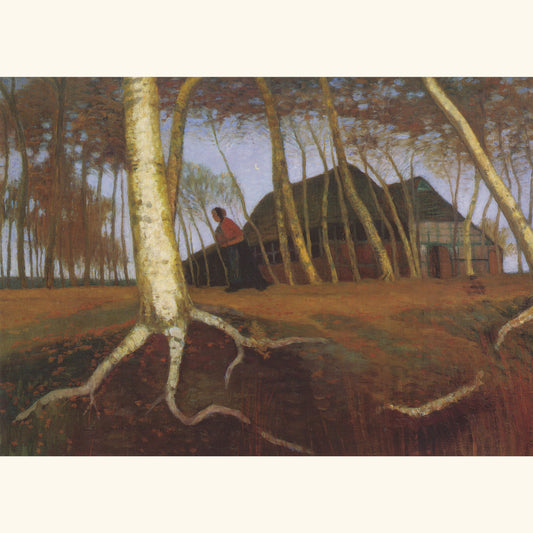 Otto Modersohn - Herbst im Moor - Postkarte 501
