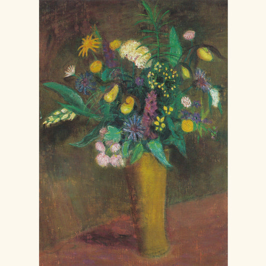 Otto Modersohn - Nächtlicher Gebirgsstrauß - Postkarte 555
