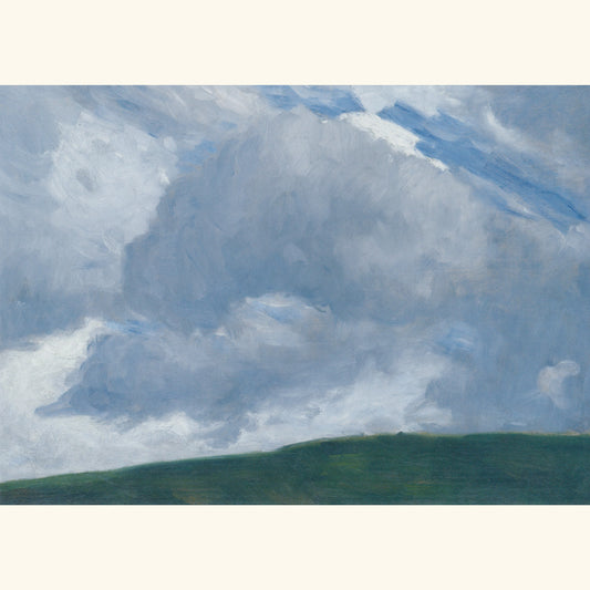 Otto Modersohn - Die Wolke - Postkarte 575