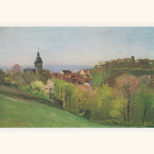 Otto Modersohn - Tecklenburg im Frühling - Postkarte 583