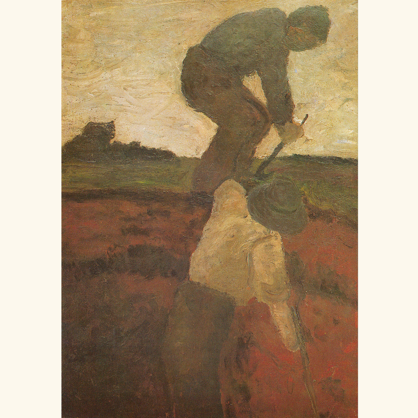 Paula Modersohn-Becker - Die Torfstecher - Postkarte 60