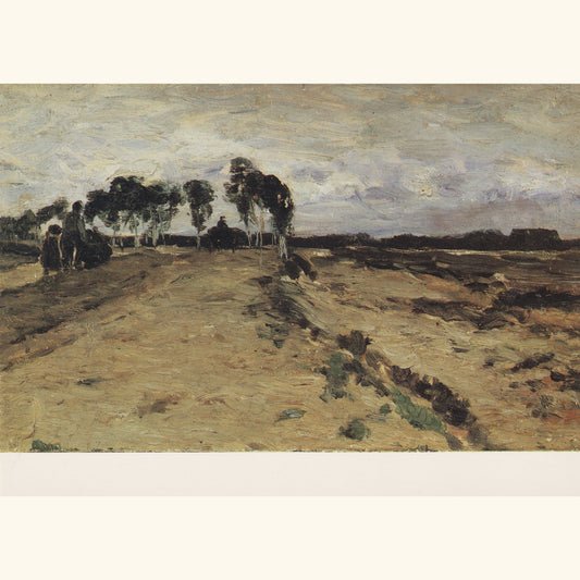 Otto Modersohn - Moordamm, 1889 - Postkarte 613