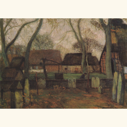 Otto Modersohn - In Fischerhude, 1934 - Postkarte 619