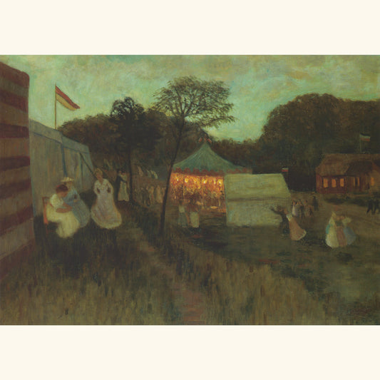 Otto Modersohn - Schützenfest in Worpswede - Postkarte 647