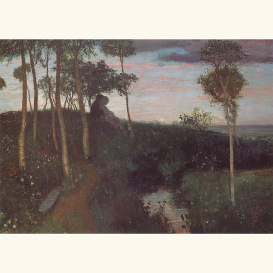 Otto Modersohn - Abend - Postkarte 648