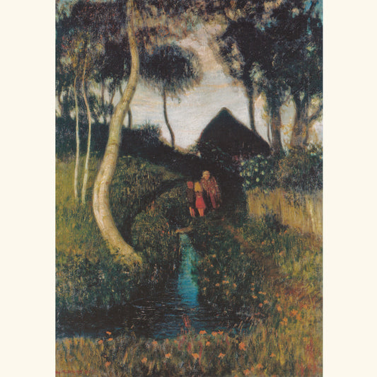 Otto Modersohn - Hänsel und Gretel - Postkarte 651