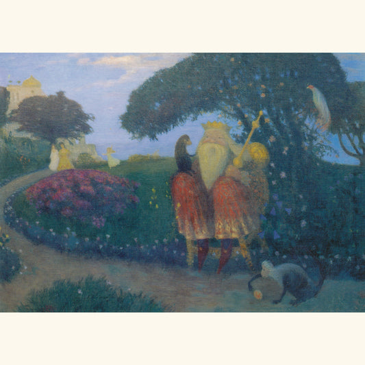 Otto Modersohn - Märchenkönig - Postkarte 653