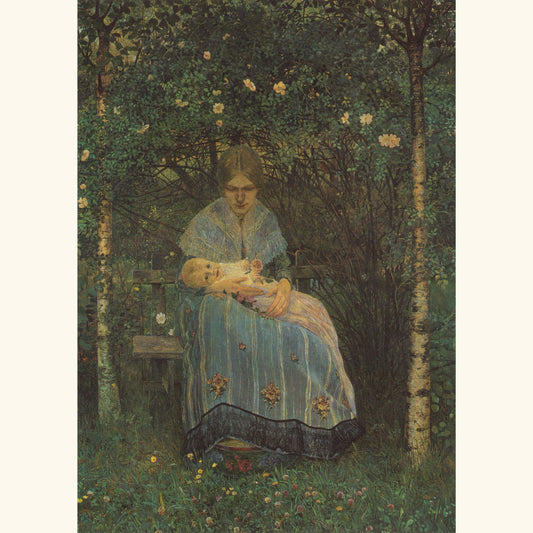 Heinrich Vogeler - Erster Sommer - Postkarte 656