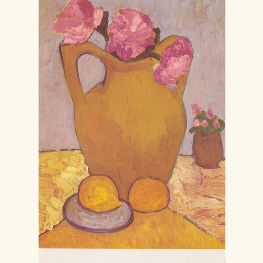 Paula Modersohn-Becker  - Stillleben mit Tonkrug, 1906 - Postkarte 66