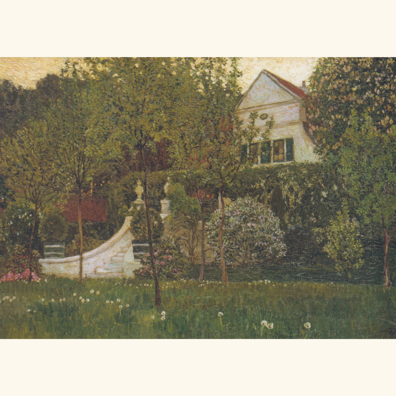Heinrich Vogeler - Juni-Abend - Postkarte 673