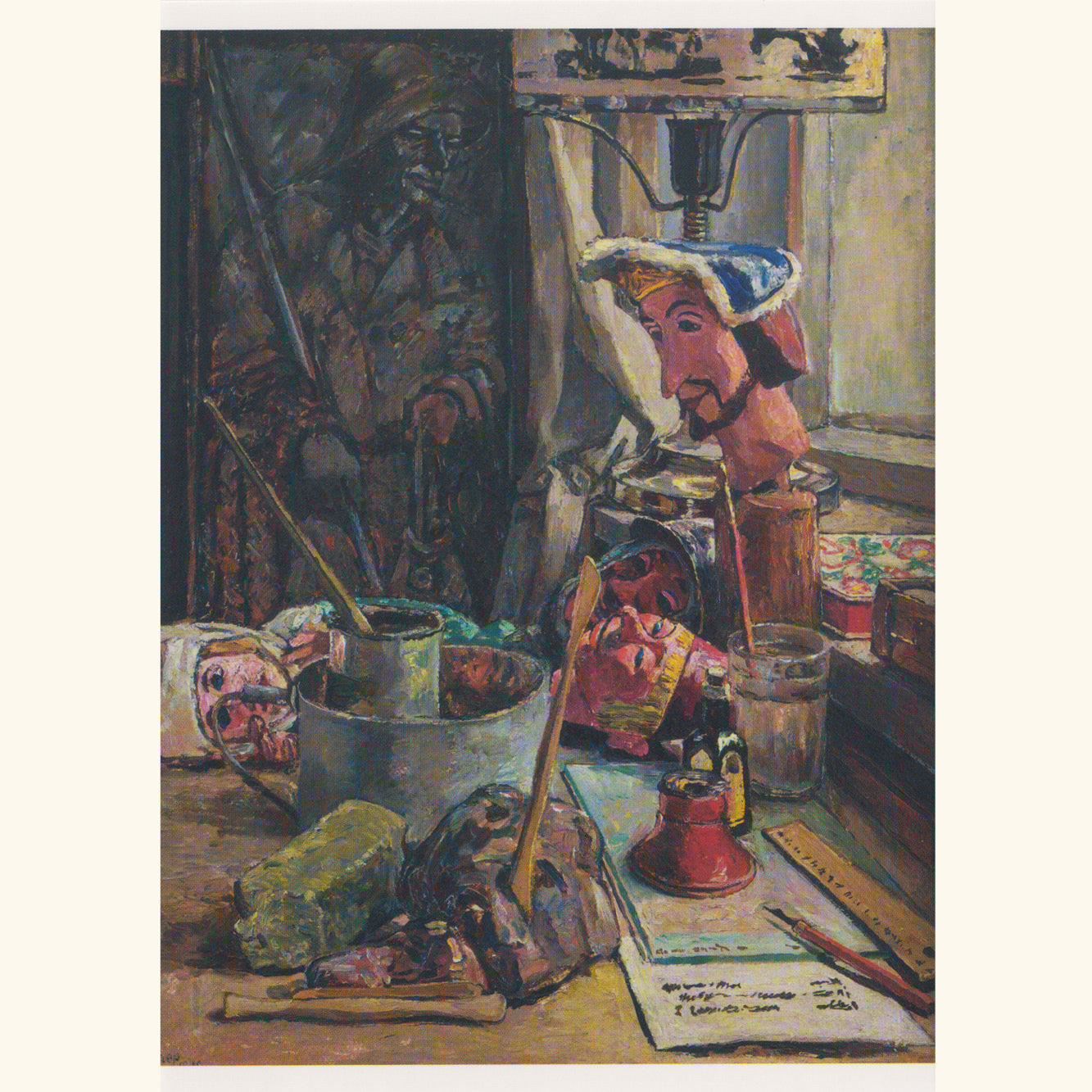 Heinrich Vogeler - Puppenwerkstatt - Postkarte 693