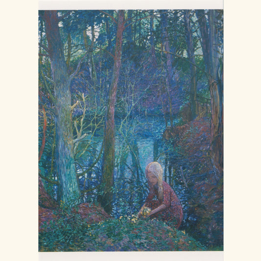 Heinrich Vogeler - Am Teich - Postkarte 694