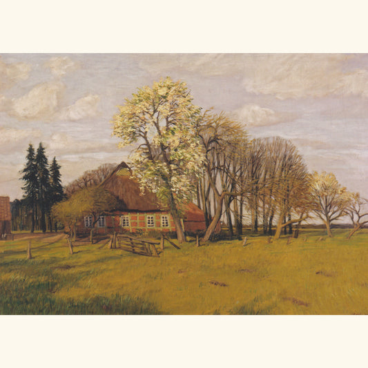 Karl Arste - Bauernhaus - Postkarte 699