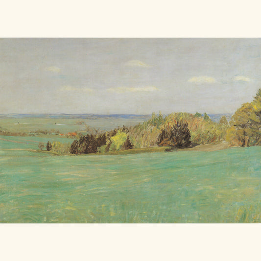Fritz Mackensen - Blick vom Weyerberg - Postkarte 711