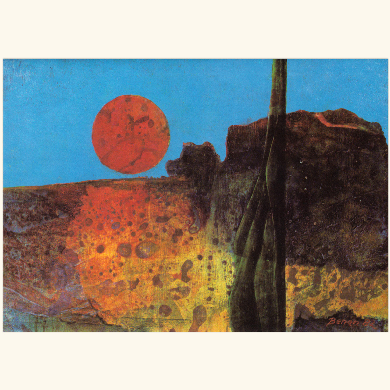 Bertram Kühn - Unterwegs nach Eridanus - Postkarte 726