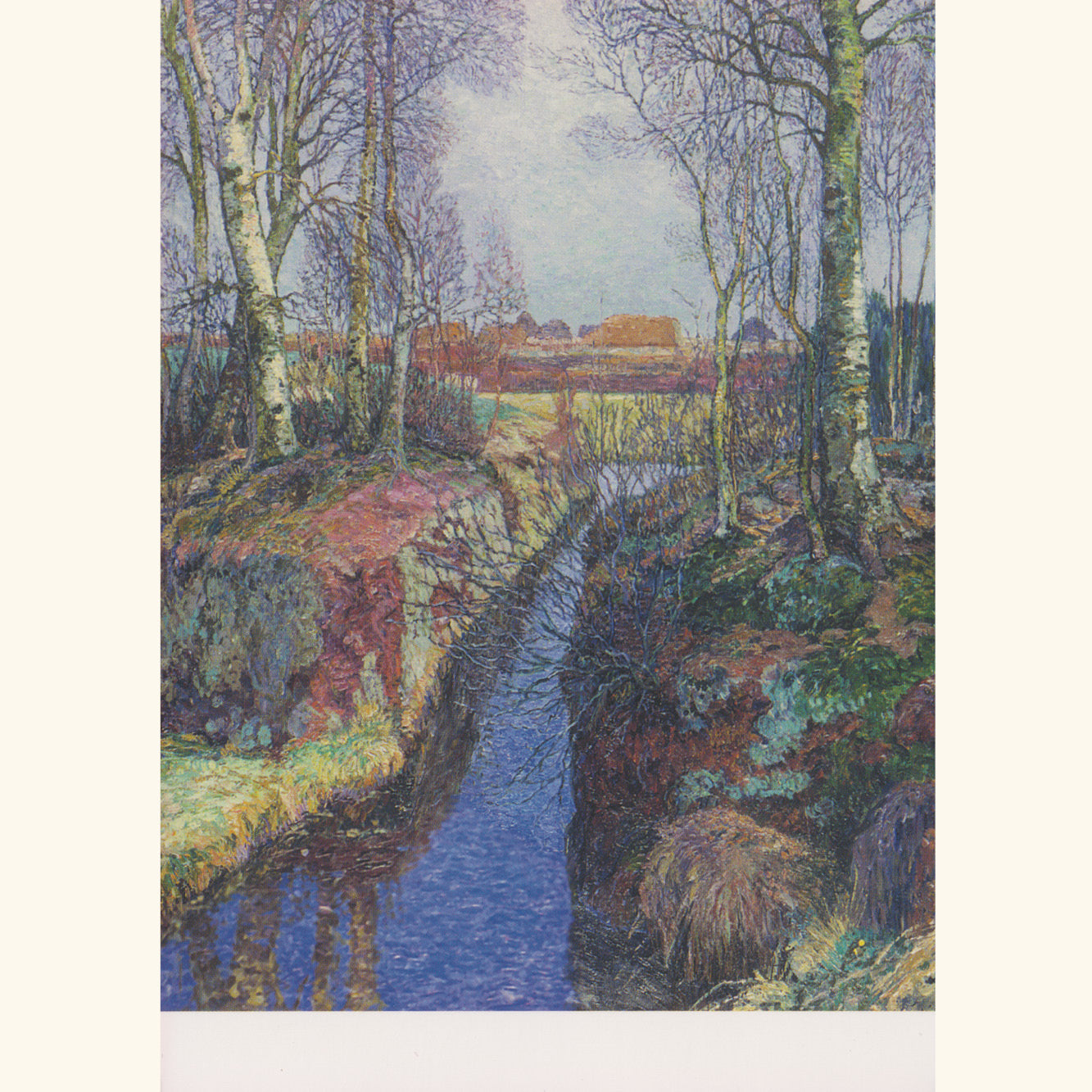 Heinrich Vogeler - Der Moorgraben - Postkarte 801